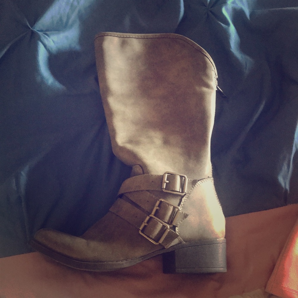 Taupe Madden Girl Boots